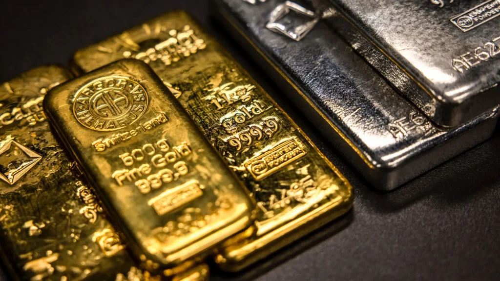 Gold and silver prices